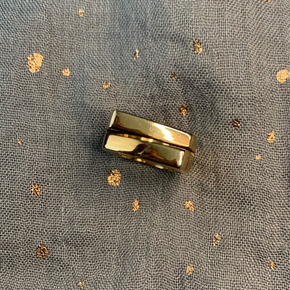 ⛔️SOLD⛔️ ... Rose Gold Hefty High-Lo Ring
